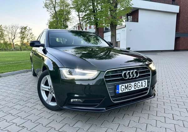 Audi A4 cena 42500 przebieg: 249000, rok produkcji 2013 z Malbork małe 742